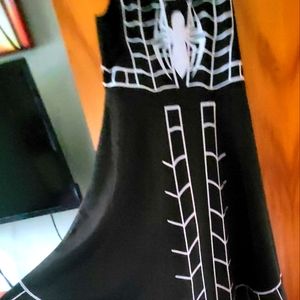Rose Gal Spider Halloween Dress SIZE 14